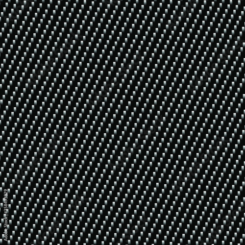 Carbon pattern on the black background. Black background with motifs carbon vector