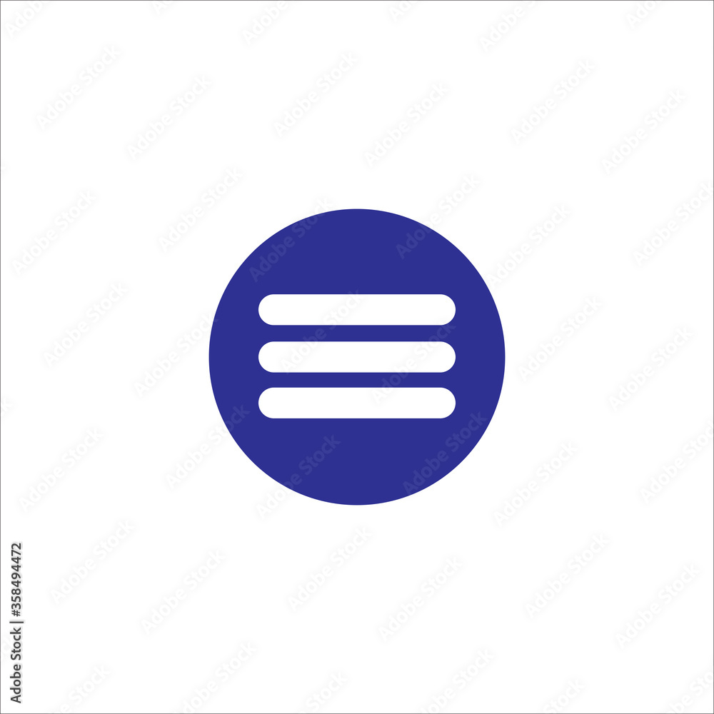 menu icon vector menu icon vector