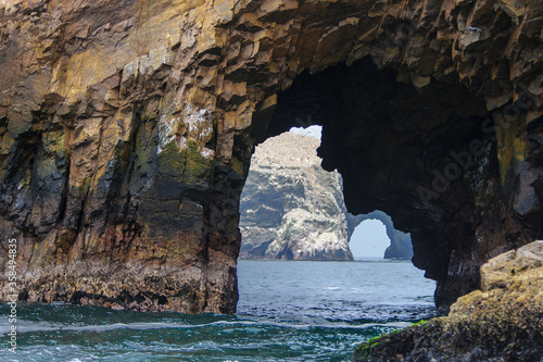 It s Cave of the Ballestas Islands  Peru