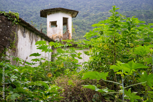 Abandoned Dois Rios prison, Ilha Grande, Brazil
