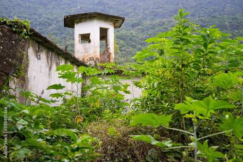 Abandoned Dois Rios prison, Ilha Grande, Brazil 