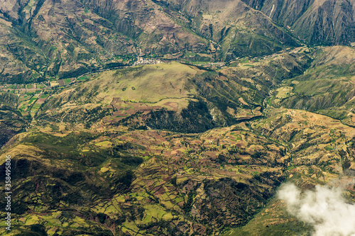 It's Beautiful landscape from the air of the mountains in Peru © Anton Ivanov Photo