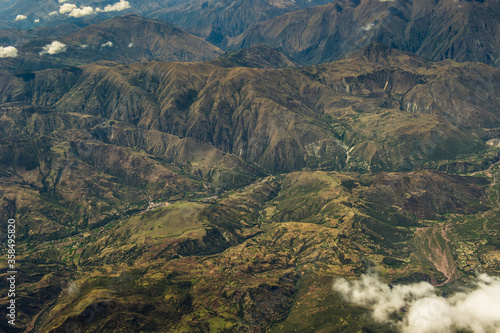 It's Beautiful landscape from the air of the mountains in Peru © Anton Ivanov Photo