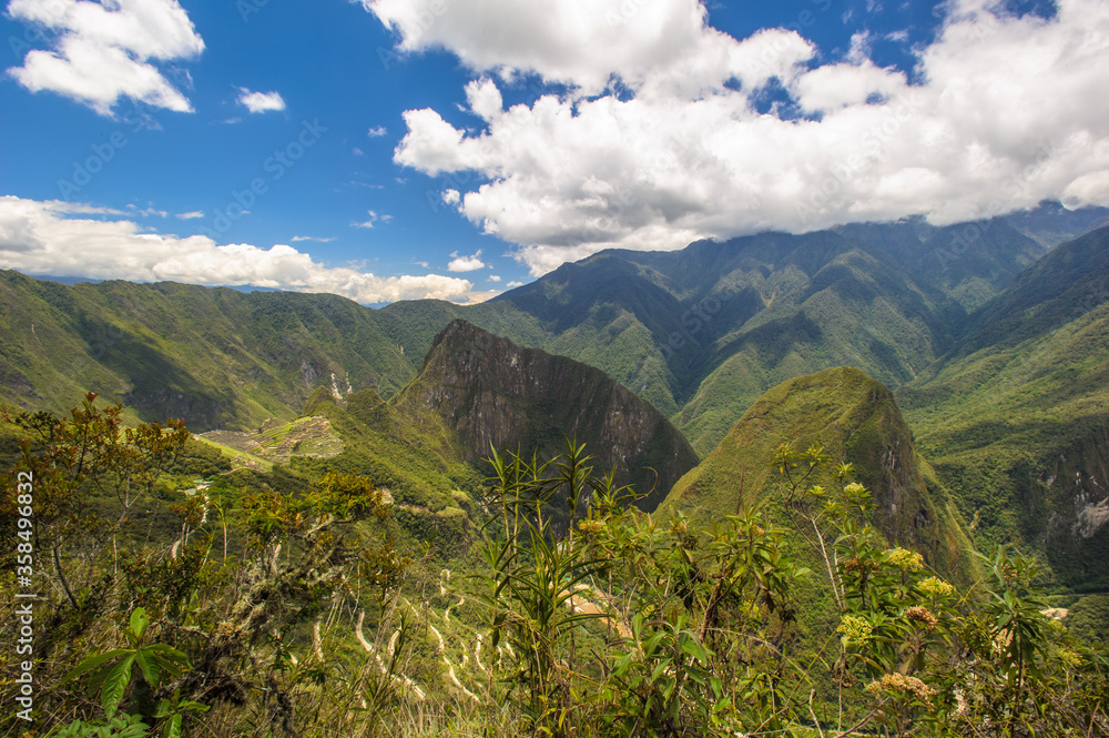 It's Mountain valley in Peru, Latin America, South America It's Mountain valley in Peru, Latin America, South America