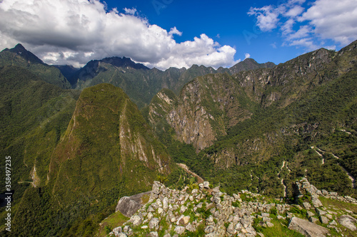 It's Peruvian Andes mountains
