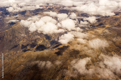 It's Clouds and mountains of Peru