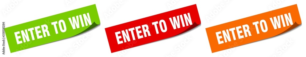 enter to win sticker. enter to win square isolated sign. enter to win label enter to win sticker. enter to win square isolated sign. enter to win label