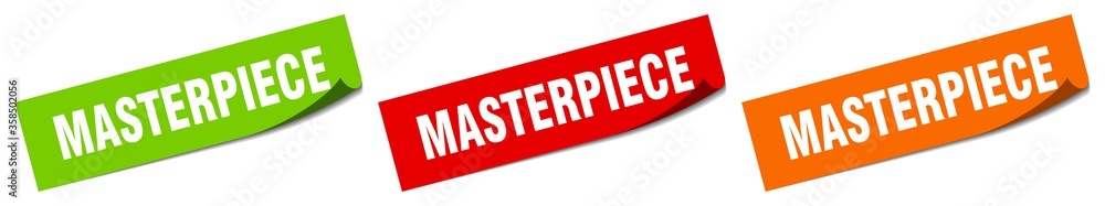 masterpiece sticker. masterpiece square isolated sign. masterpiece label masterpiece sticker. masterpiece square isolated sign. masterpiece label