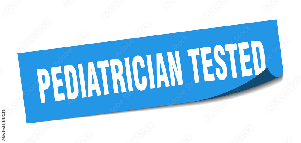 pediatrician tested sticker. pediatrician tested square isolated sign. pediatrician tested label pediatrician tested sticker. pediatrician tested square isolated sign. pediatrician tested label