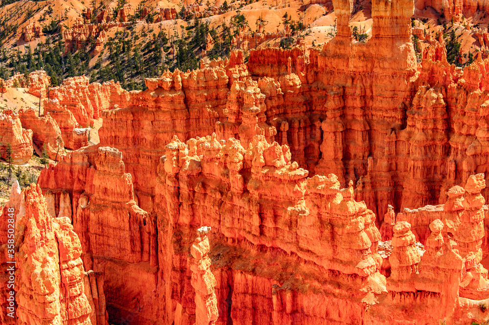 It's Beautiful view of the Bryce Canyon National park, Utah, USA It's Beautiful view of the Bryce Canyon National park, Utah, USA