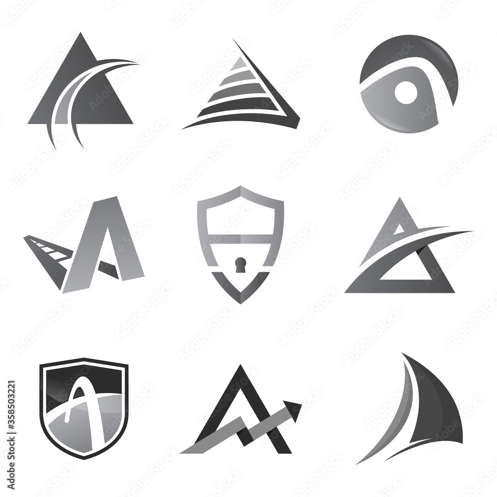 Business corporate logo design template. Simple and clean design of logo vector template. Business corporate logo design template. Simple and clean design of logo vector template.