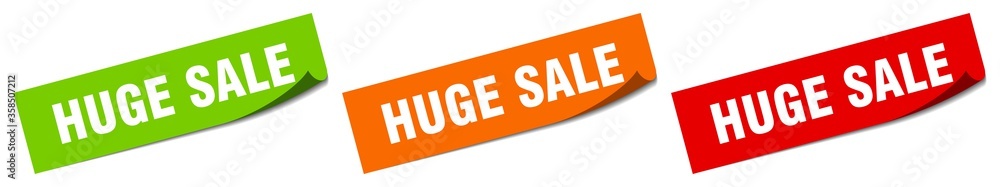 huge sale sticker. huge sale square isolated sign. huge sale label huge sale sticker. huge sale square isolated sign. huge sale label
