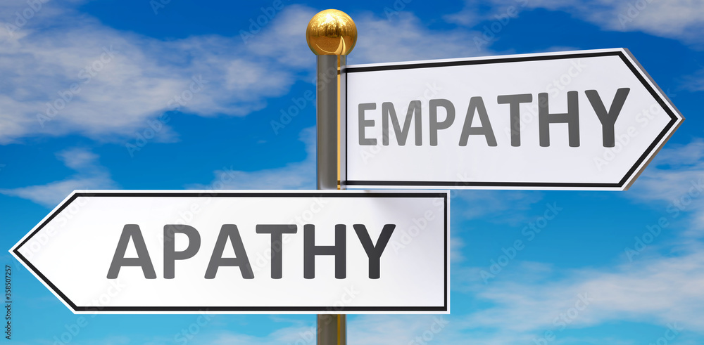 apathy-and-empathy-as-different-choices-in-life-pictured-as-words