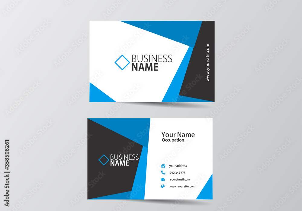 business card. visiting card template two sides
business card. visiting card template two sides