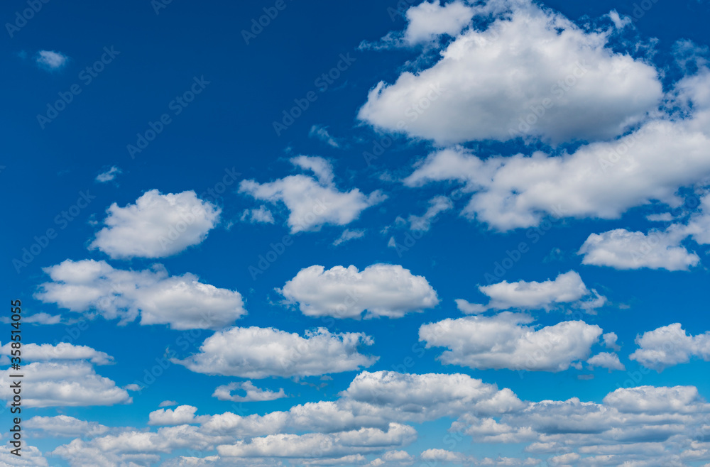 Schönwetterwolken Cumulus Quellwolken Schönwetterwolken Cumulus Quellwolken