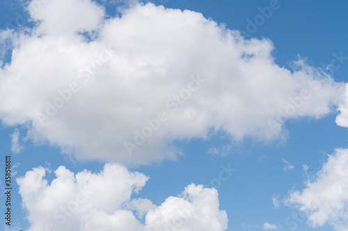 Fototapeta Naklejka Na Ścianę i Meble -  blue sky with clouds for backgrounds