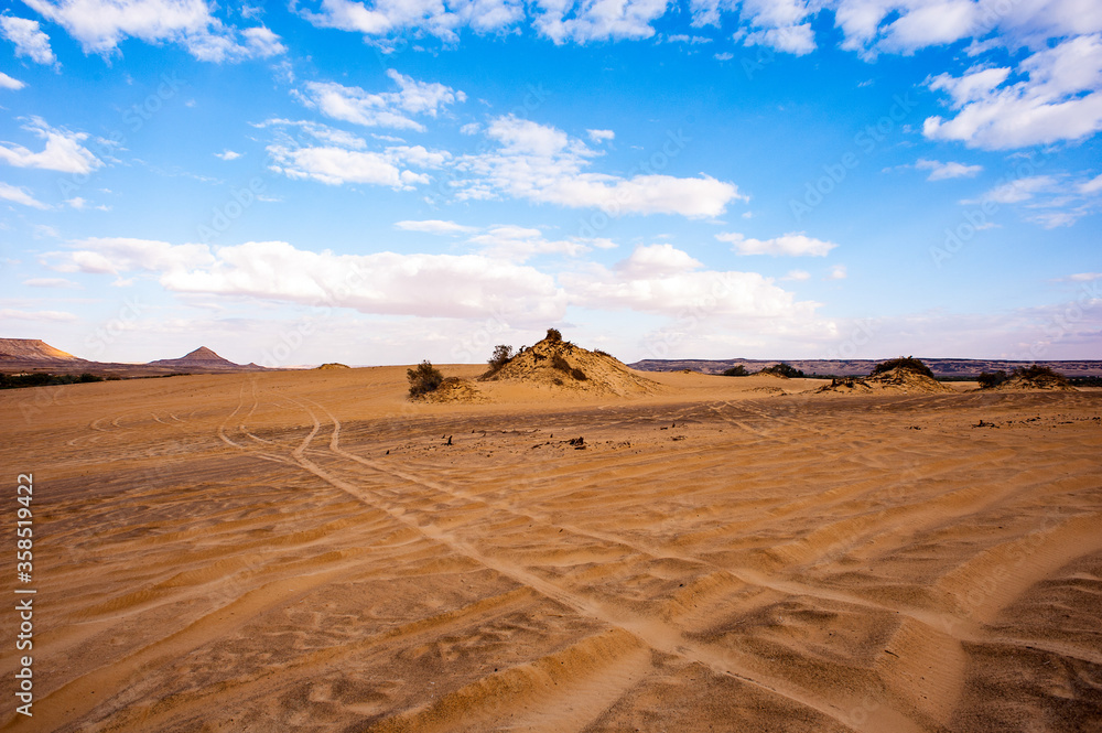 It's Beautiful nature of the Bahariya Oasis in Egypt It's Beautiful nature of the Bahariya Oasis in Egypt