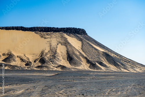It s Black desert  Egypt
