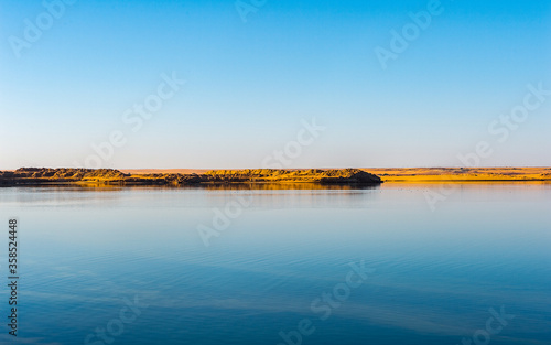 It s Lake in the Dakhla Oasis  Western Desert  Egypt