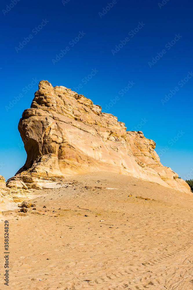 It's Limestone in the Dakhla Oasis, Western Desert, Egypt