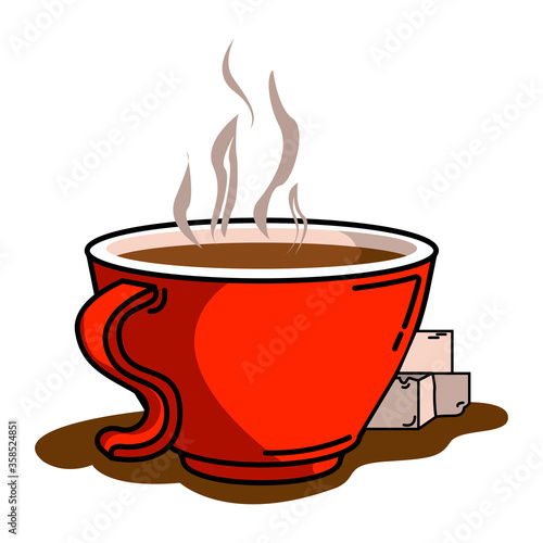 vector illustration of coffee
