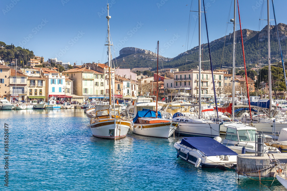 The port of Cassis, south of France