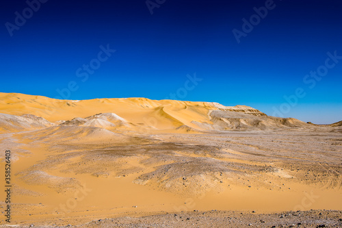 It s Beautiful desert landscape in Egypt