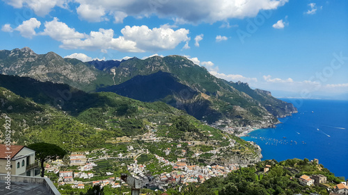 view of the city of kotor montenegro