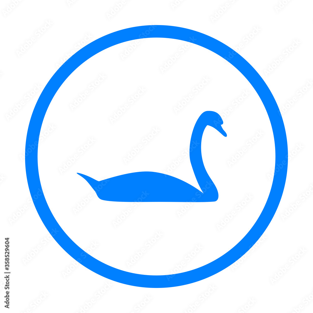 Schwan und Kreis Schwan und Kreis