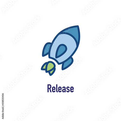 Development Operations and Life Cycle - DevOps Icon