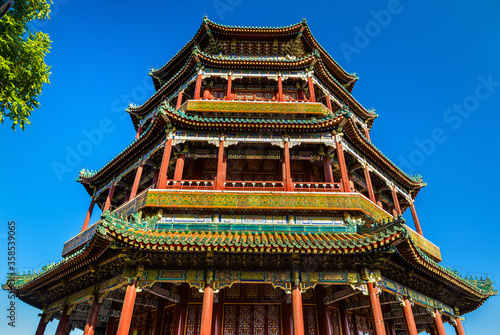 Tower of Buddhist Incense in the Summer Palace - Beijing