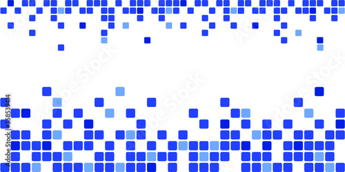 abstract blue background with squares