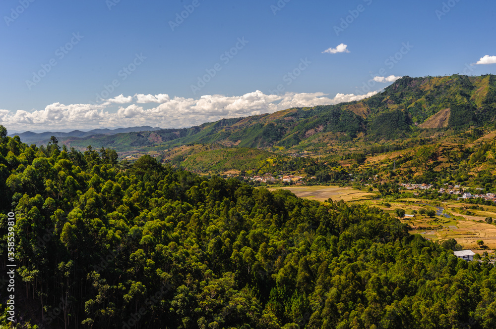 Fototapeta premium It's Landscape of the nature in Madagascar, Africa