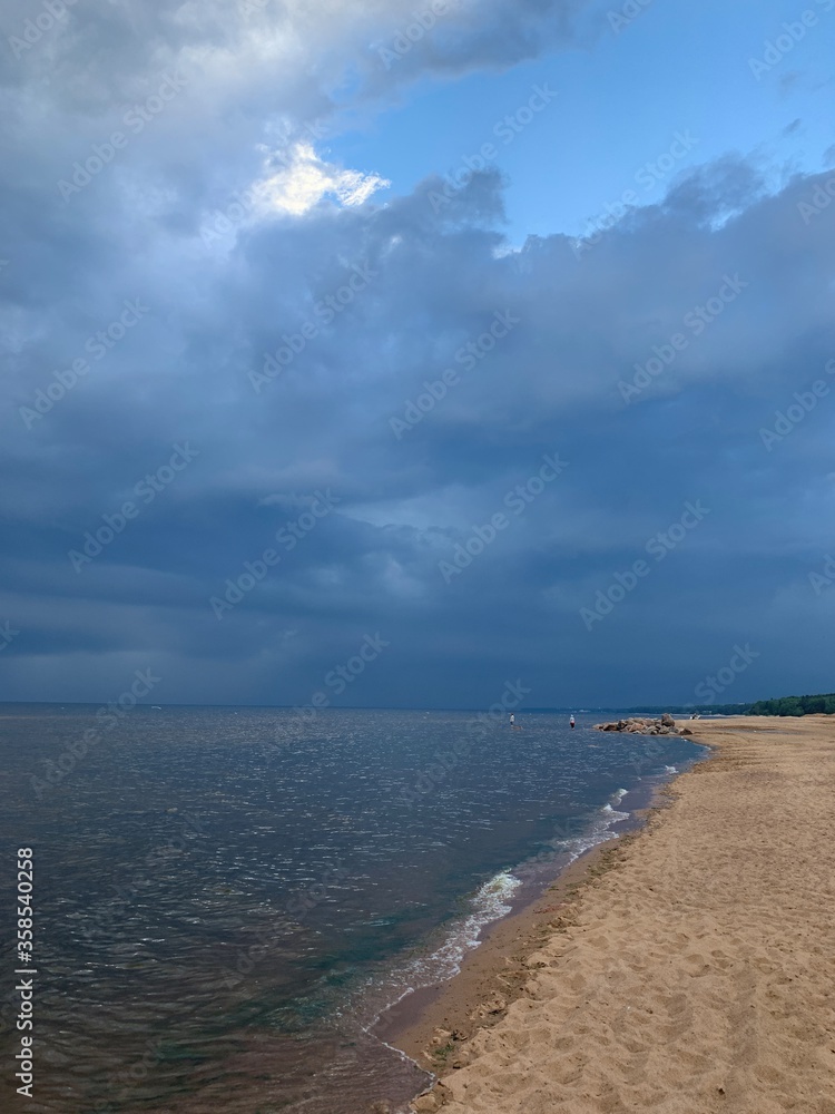 blue sea and cloudy sky background blue sea and cloudy sky background
