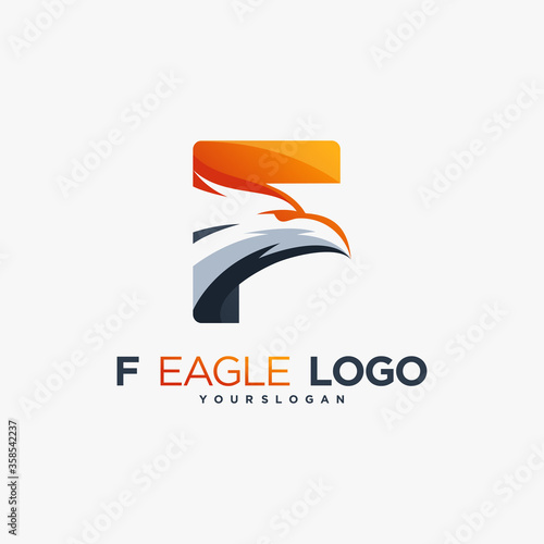 f eagle icon hawk falcon