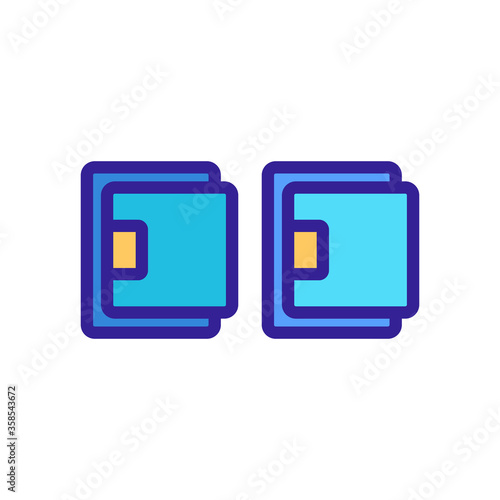 cellulite massager set icon vector. cellulite massager set sign. color symbol illustration