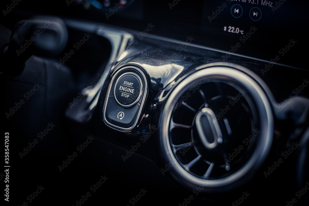 Car push start button Car push start button