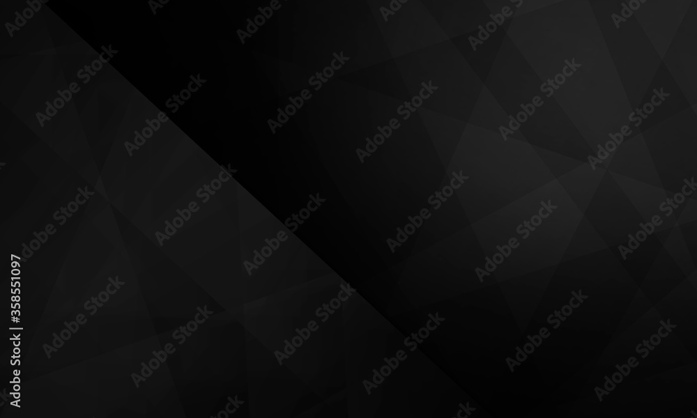 Obraz abstract black dark background with triangle