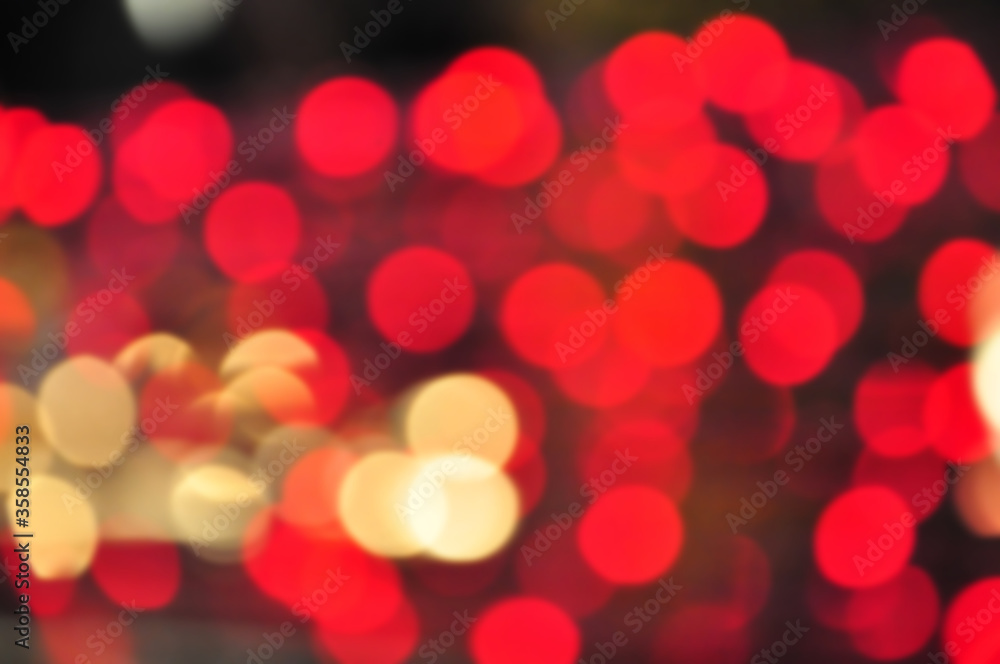 Abstract blurred image bokeh of bright light at night background Abstract blurred image bokeh of bright light at night background