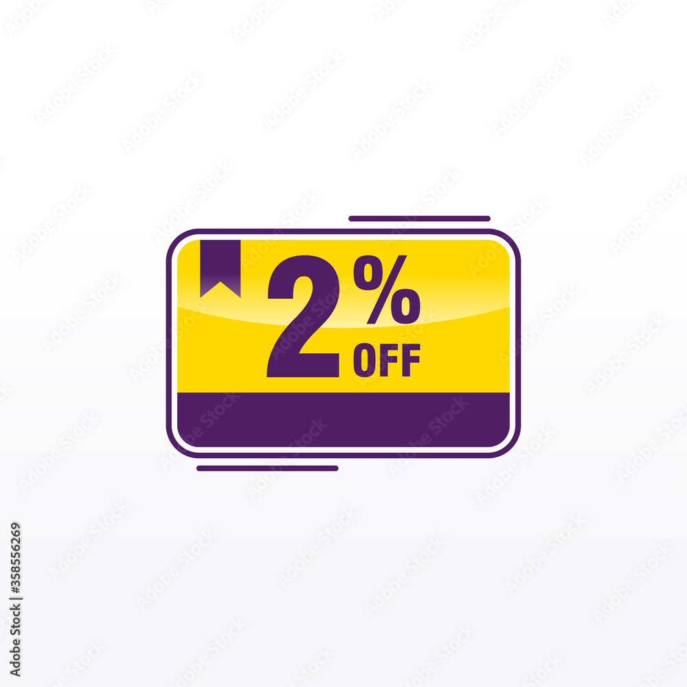 2 discount, Sales Vector badges for Labels, , Stickers, Banners, Tags, Web Stickers, New offer. Discount origami sign banner 2 discount, Sales Vector badges for Labels, , Stickers, Banners, Tags, Web Stickers, New offer. Discount origami sign banner