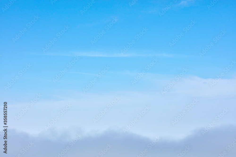 Blue sky and white clouds.
Blue sky and white clouds.