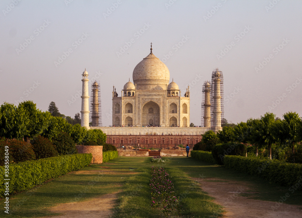 taj mahal, the world wonder, world heritage site, Agra, India