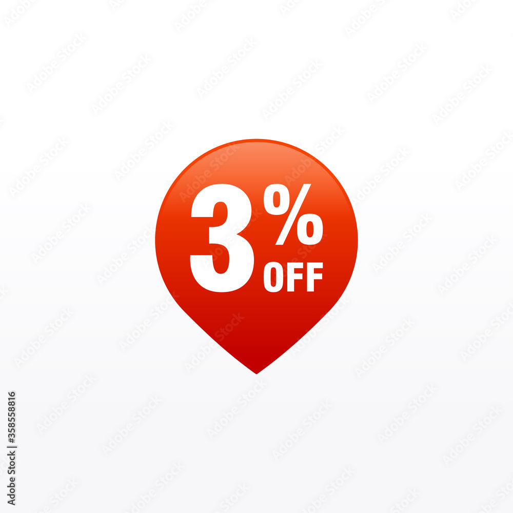 3 discount, Sales Vector badges for Labels, , Stickers, Banners, Tags, Web Stickers, New offer. Discount origami sign banner 3 discount, Sales Vector badges for Labels, , Stickers, Banners, Tags, Web Stickers, New offer. Discount origami sign banner