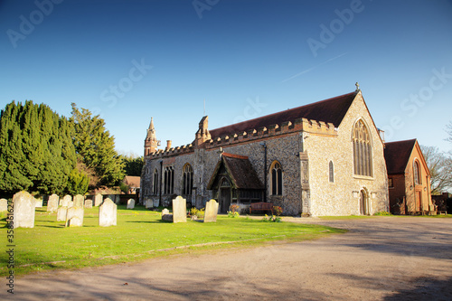landscape image in church in hatfield peverel © jayfish