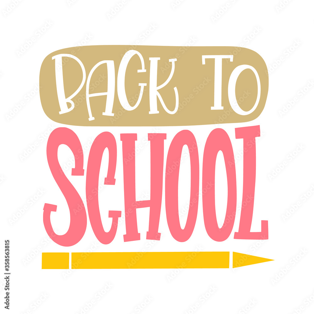 Obraz premium Back To School