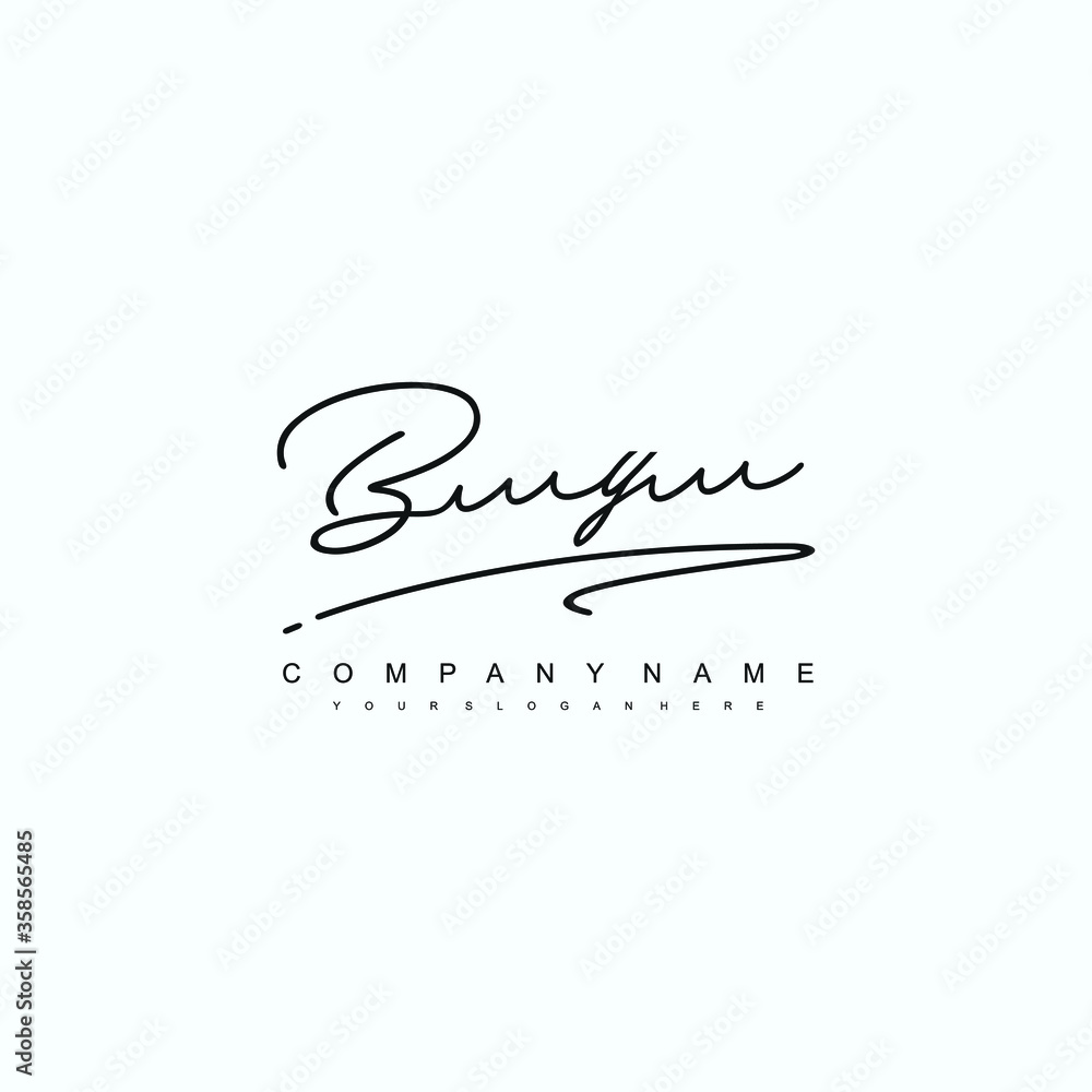 BY initials signature logo. Handwriting logo vector templates. Hand drawn Calligraphy lettering Vector illustration. BY initials signature logo. Handwriting logo vector templates. Hand drawn Calligraphy lettering Vector illustration.