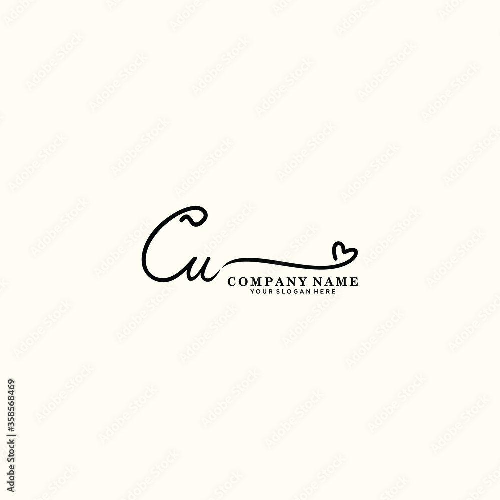 CU initials signature logo. Handwriting logo vector templates. Hand drawn Calligraphy lettering Vector illustration.
CU initials signature logo. Handwriting logo vector templates. Hand drawn Calligraphy lettering Vector illustration.