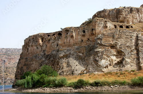 Euphrates river & Crusaders castle Rumkale