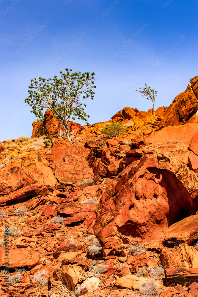 It's Rocks of Twyfelfontein, Namibia