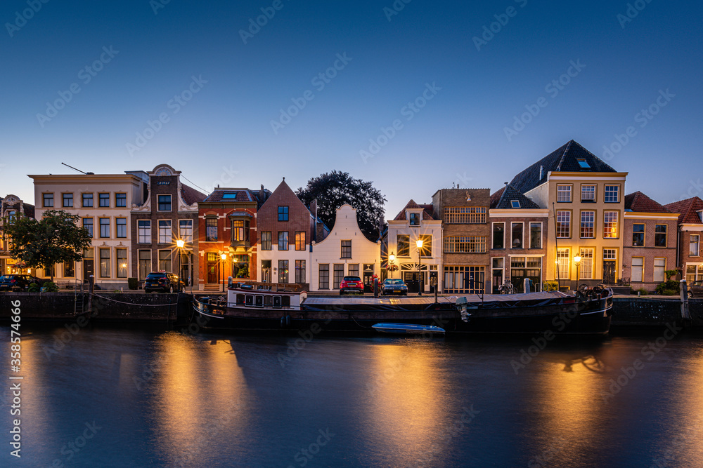 Canal in zwolle, Netherlands
